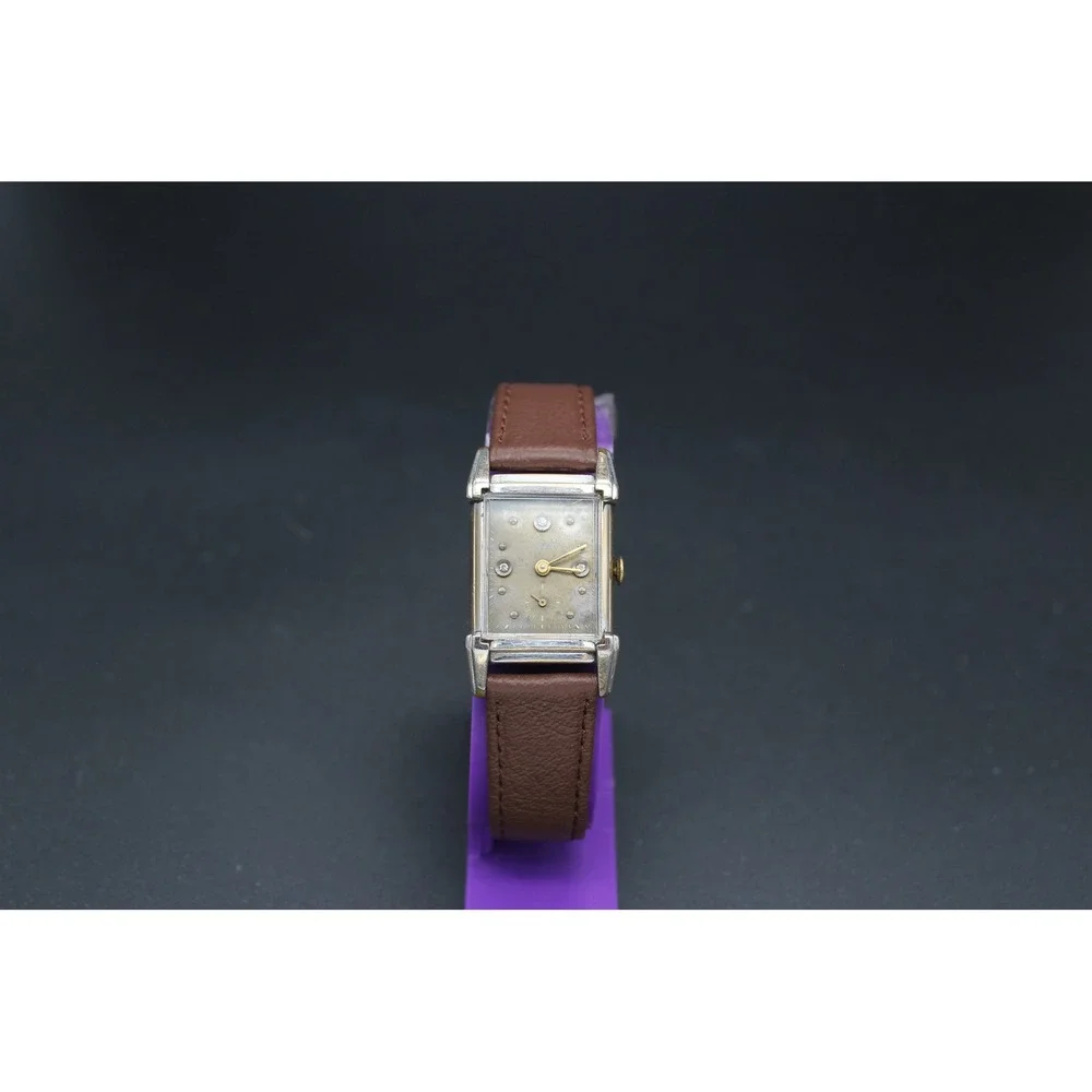 Vintage Lucerne 10K RGP Art Deco Swiss Mechanical Watch 22x28mm